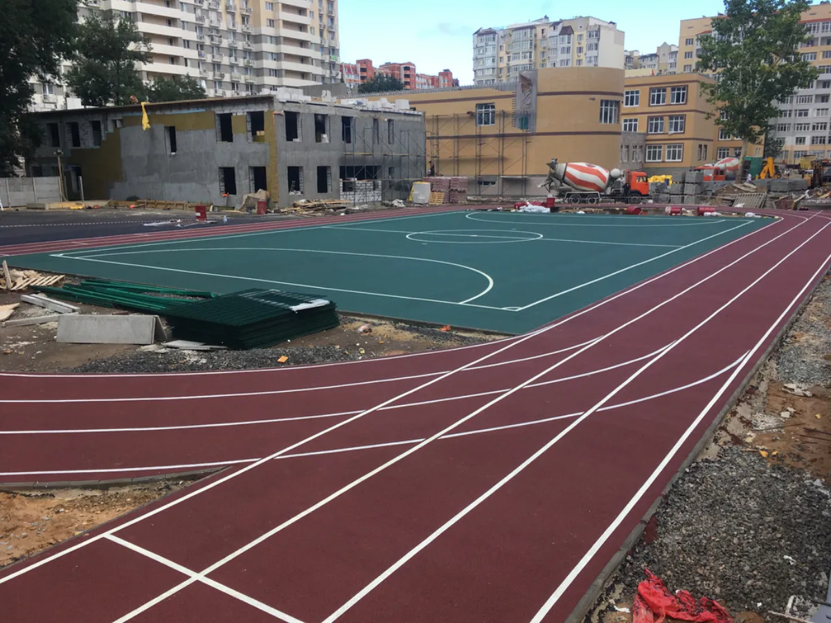 Sports surface for a stadium