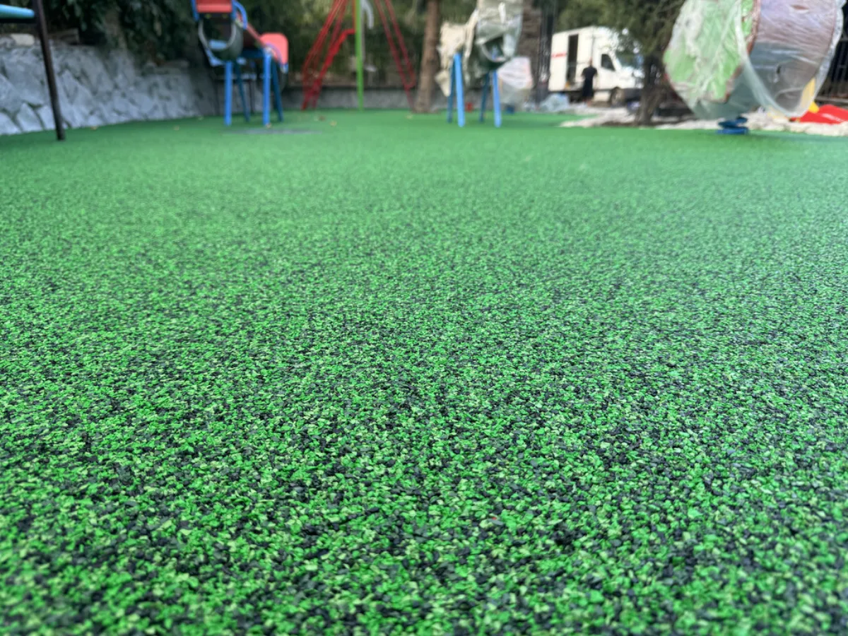 Playground safety surfacing project